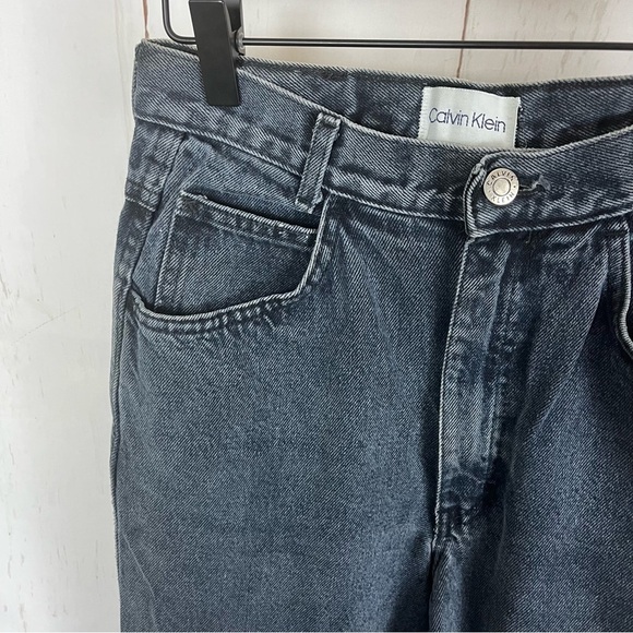 Vintage 90s Calvin Klein women’s jeans black size 8 - Picture 7 of 10